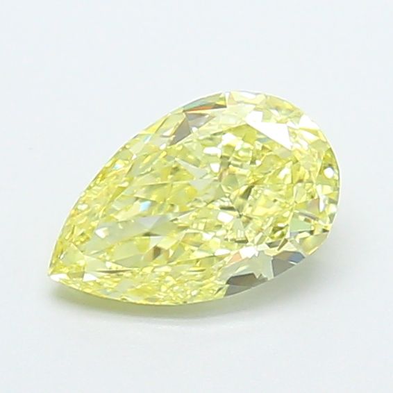 0.92 CT Fancy Intense Yellow PEAR