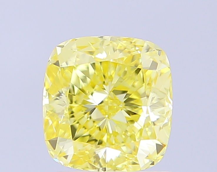 1.4 CT Fancy Intense Yellow CUSHION MODIFIED
