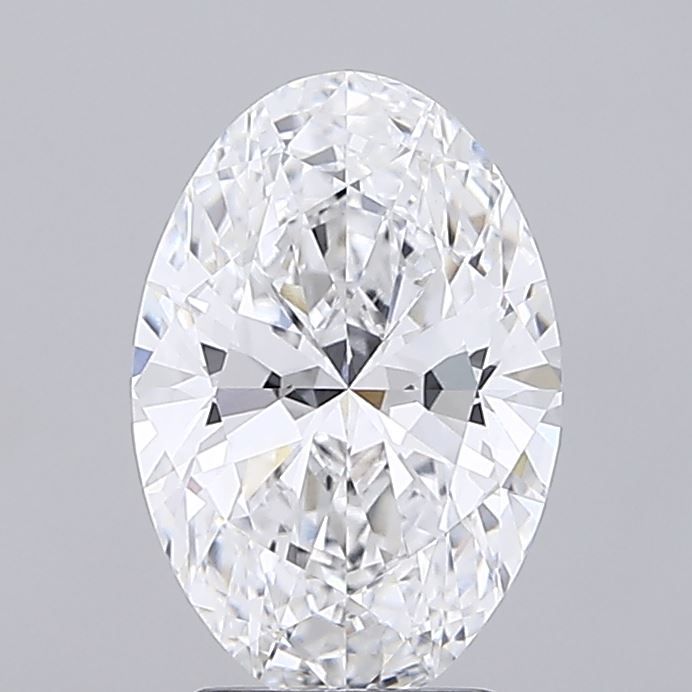 2.78 ct. oval Lab Grown Diamond front image