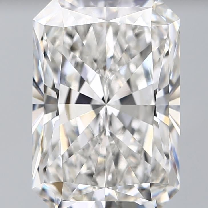 6.61 ct. radiant Lab Grown Diamond front image