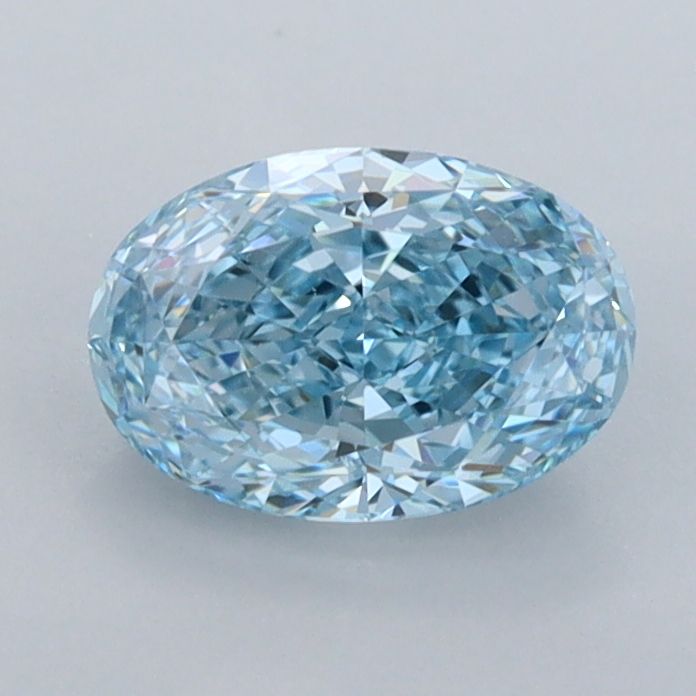 1.02 CT Fancy Vivid Blue OVAL