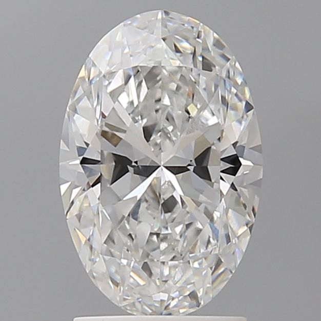 2.10 ct. oval Lab Grown Diamond front image