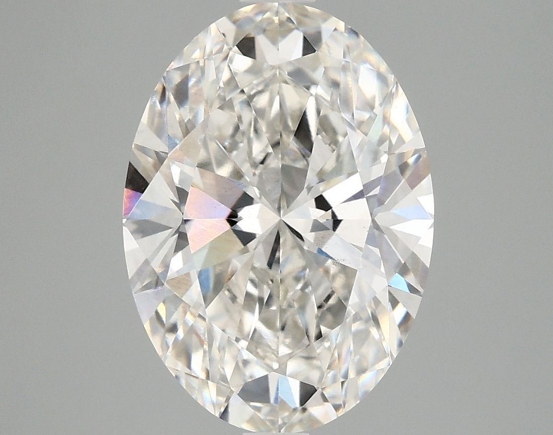 3.91 ct. oval Lab Grown Diamond front image