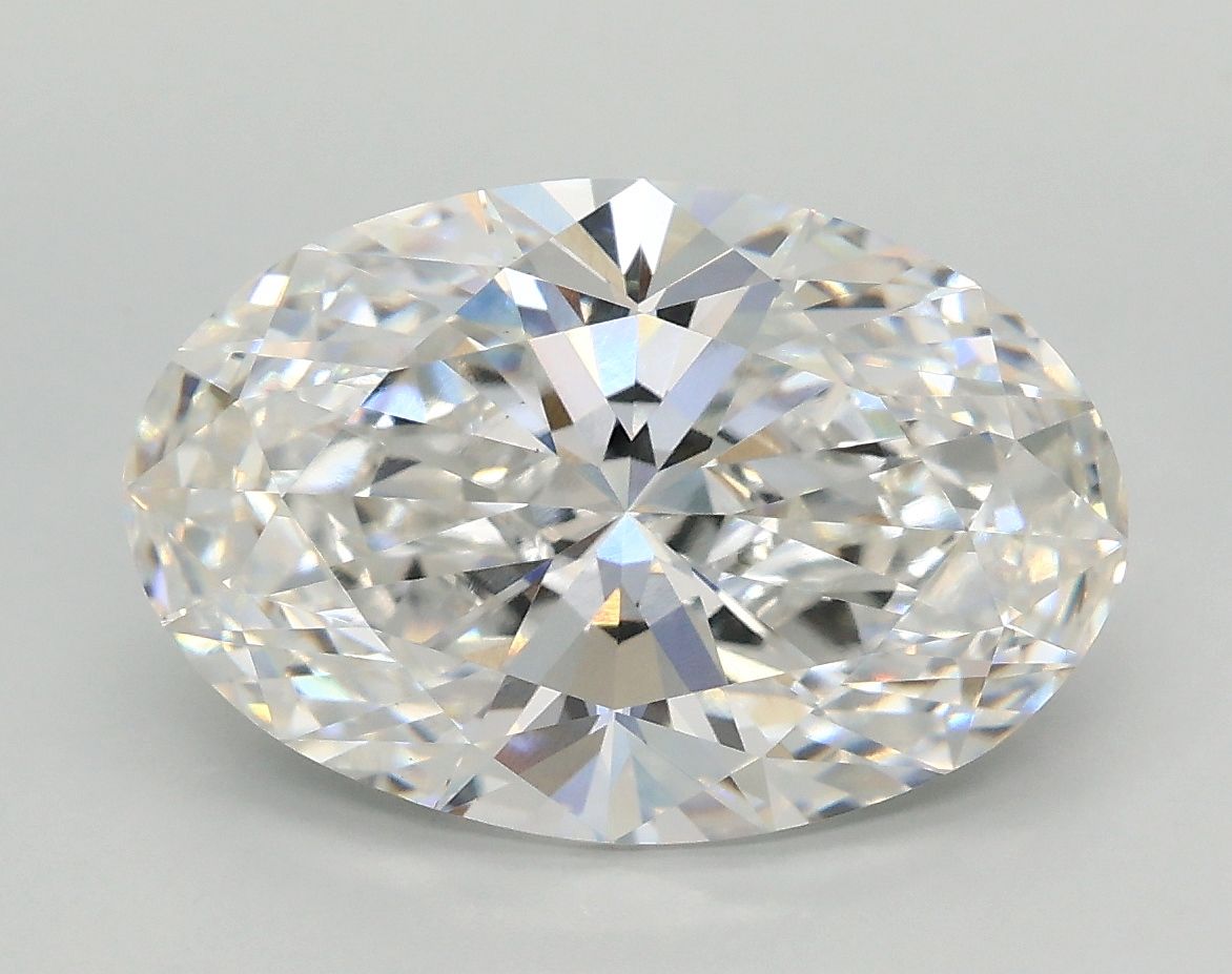 3.77 ct. oval Lab Grown Diamond front image
