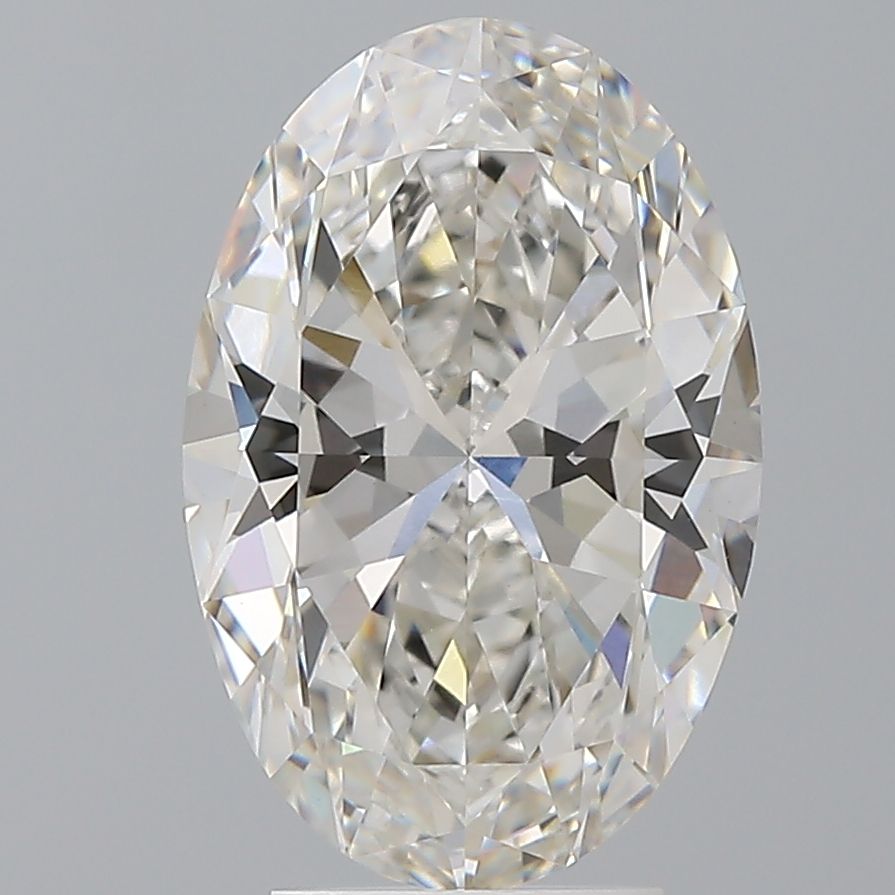 4.07 ct. oval Lab Grown Diamond front image