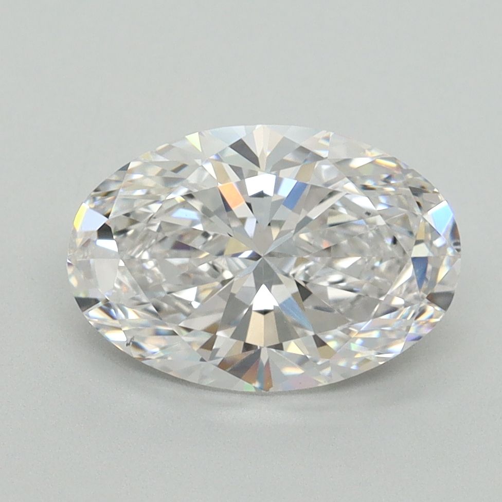 2.02 ct. oval Lab Grown Diamond front image
