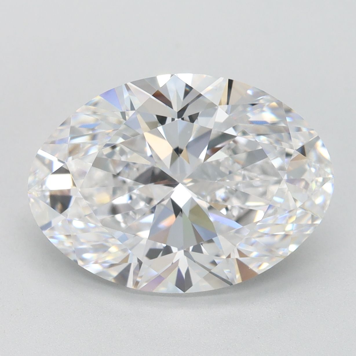 4.02 ct. oval Lab Grown Diamond front image