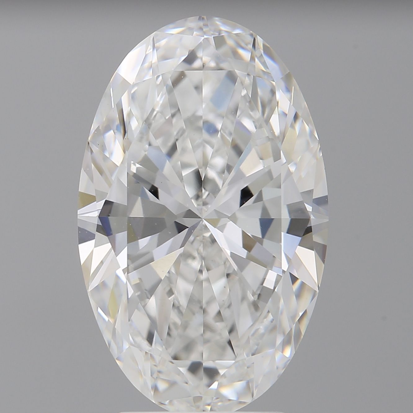 4.02 ct. oval Lab Grown Diamond front image