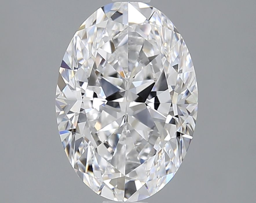 2.07 ct. oval Lab Grown Diamond front image