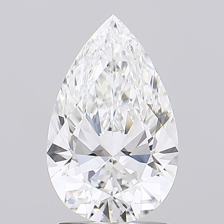 1.70 ct. pear Lab Grown Diamond front image