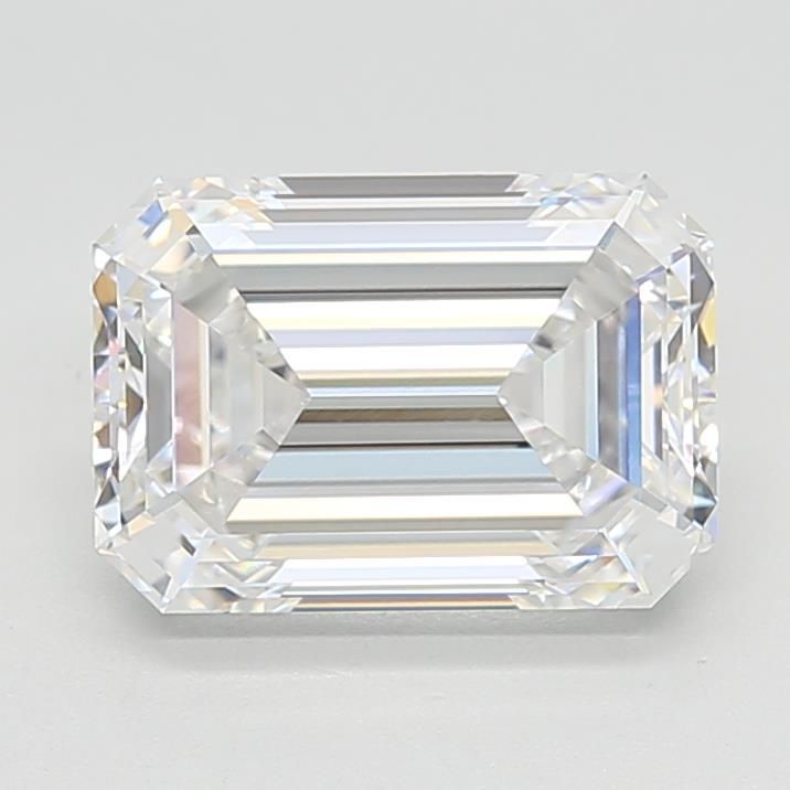 3.78 ct. emerald Lab Grown Diamond front image