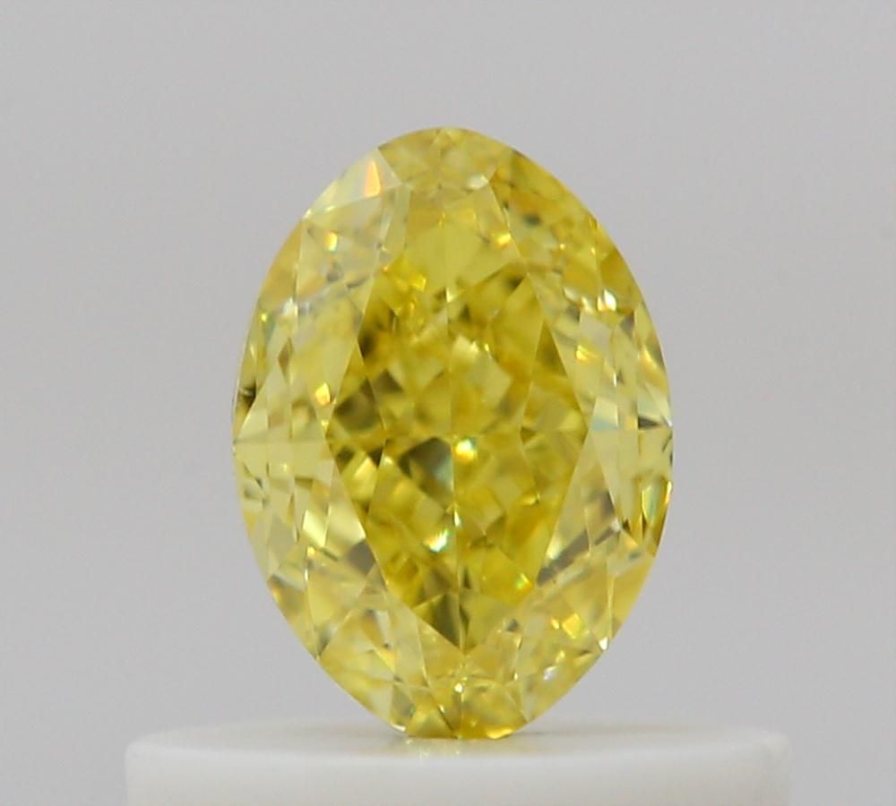 Diament 0.5 ct Fancy Vivid Yellow/VS2