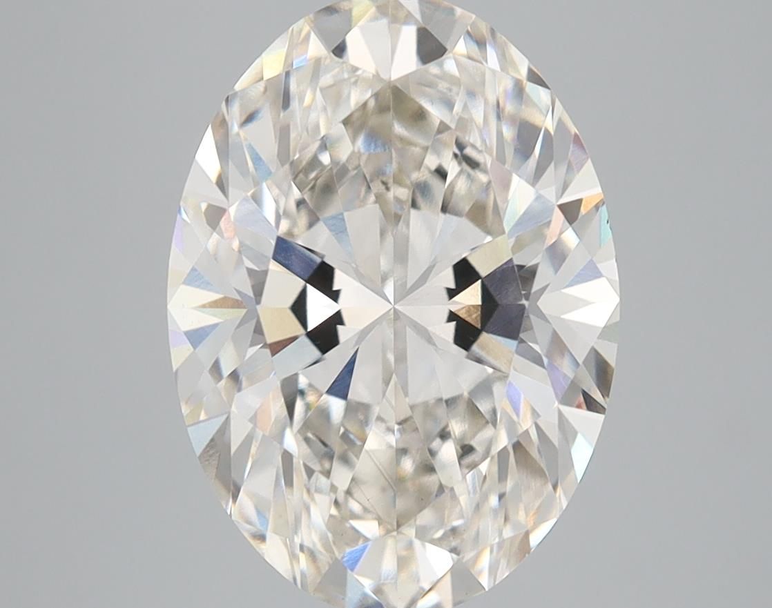 4.05 ct. oval Lab Grown Diamond front image