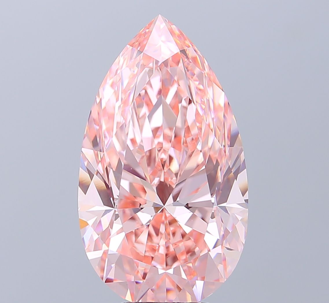 7.49 ct. pear Lab Grown Diamond front image