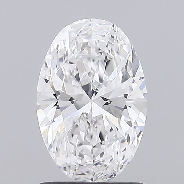 1.23 ct. oval Lab Grown Diamond front image