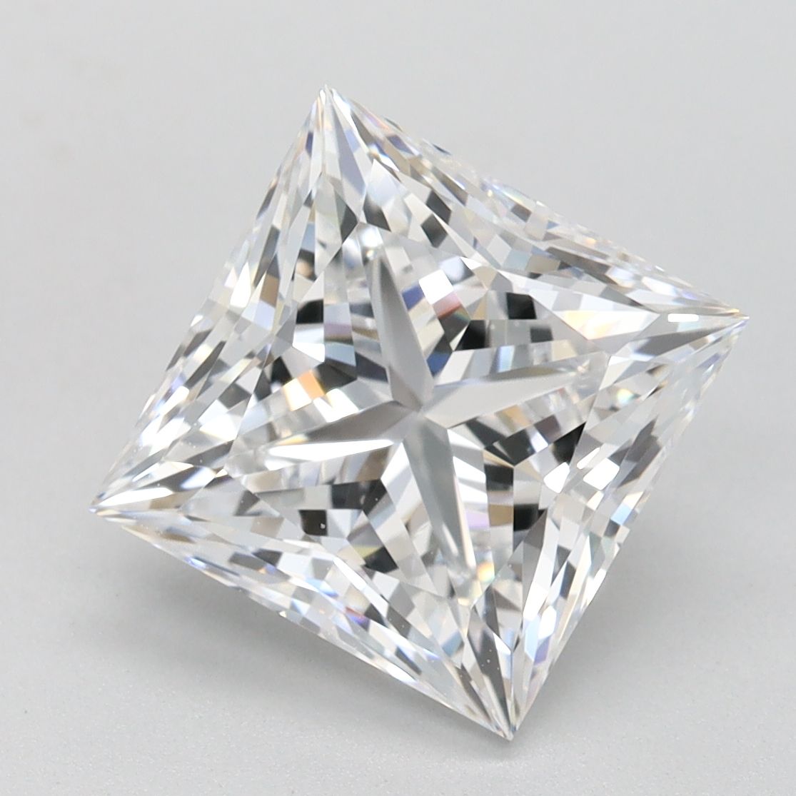 3.27 ct. princess Lab Grown Diamond front image