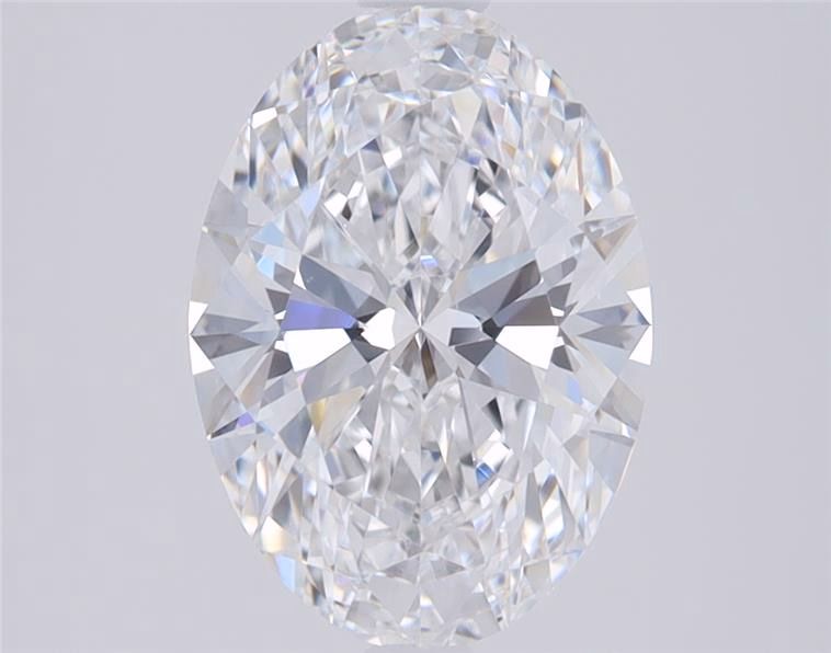 7.09 ct. oval Lab Grown Diamond front image