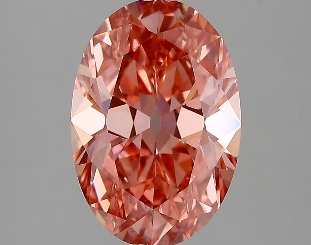 3.01 ct. oval Lab Grown Diamond front image