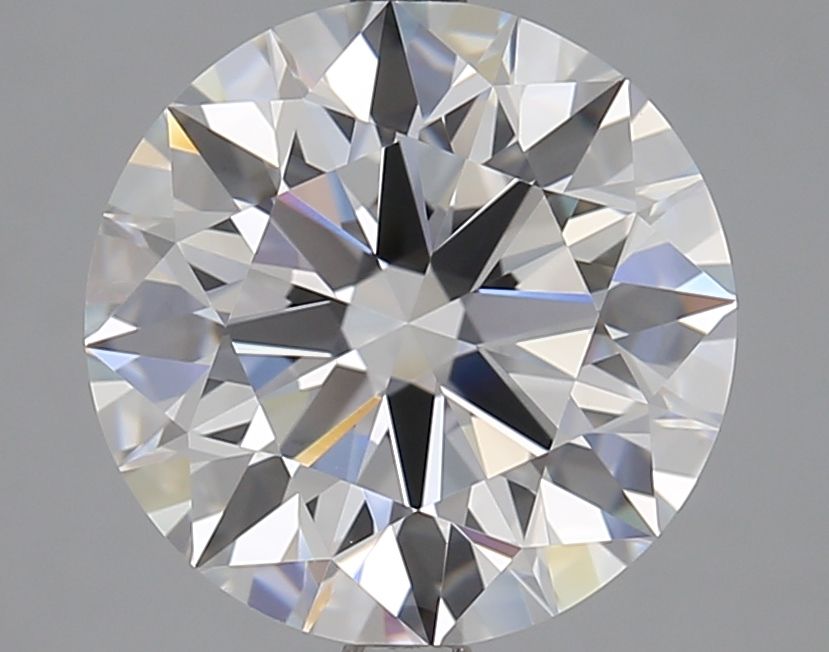 Diamant Rond 4.50 ct - Couleur D - Pureté VVS1