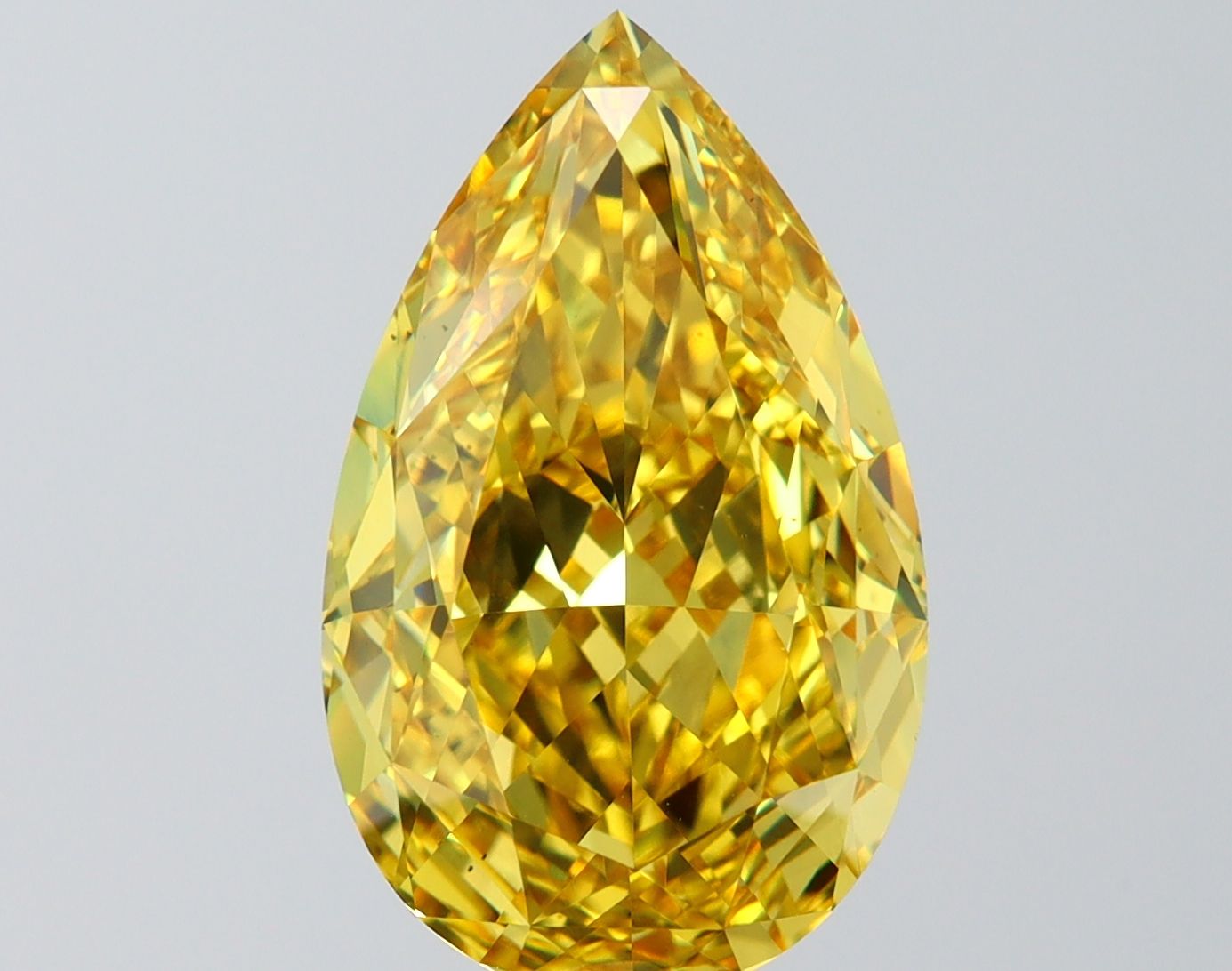 8.02 ct. pear Lab Grown Diamond front image