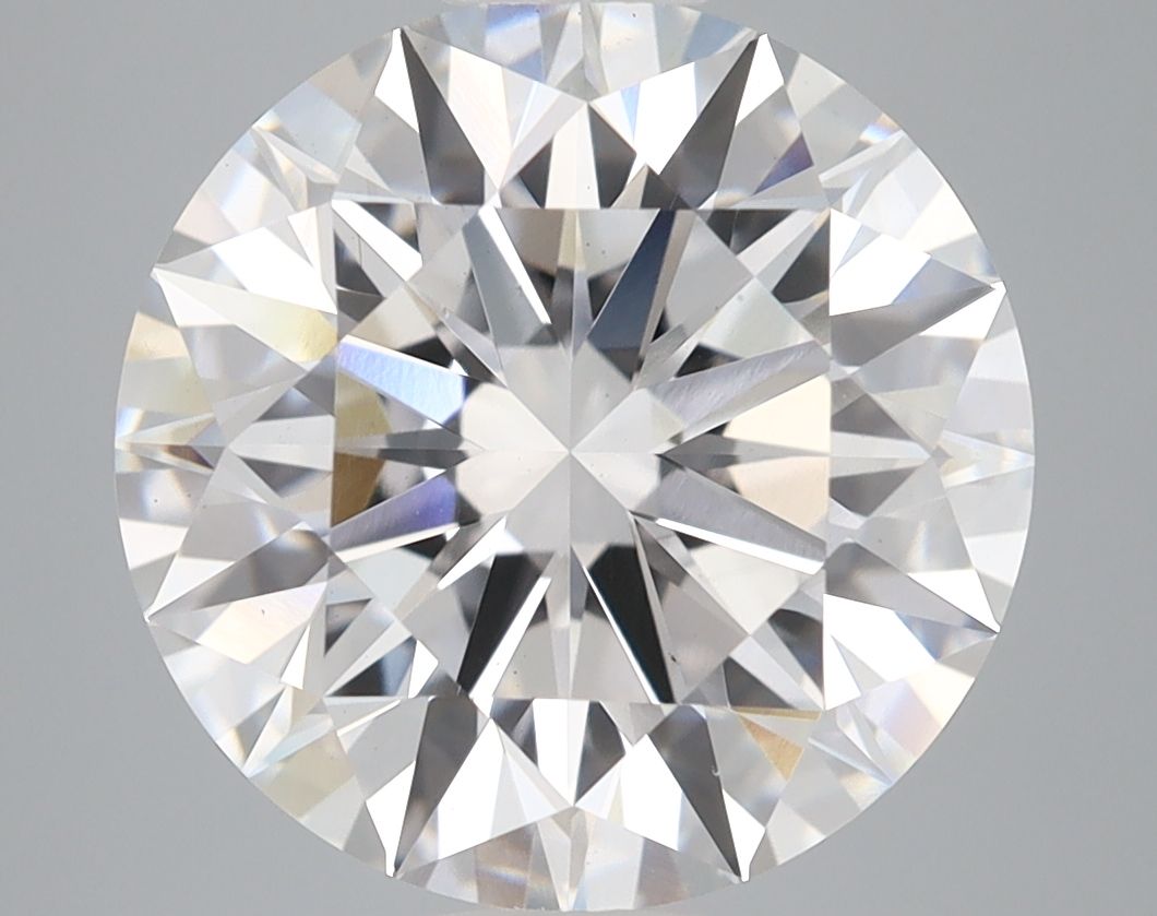 6.04 ct. round Lab Grown Diamond front image