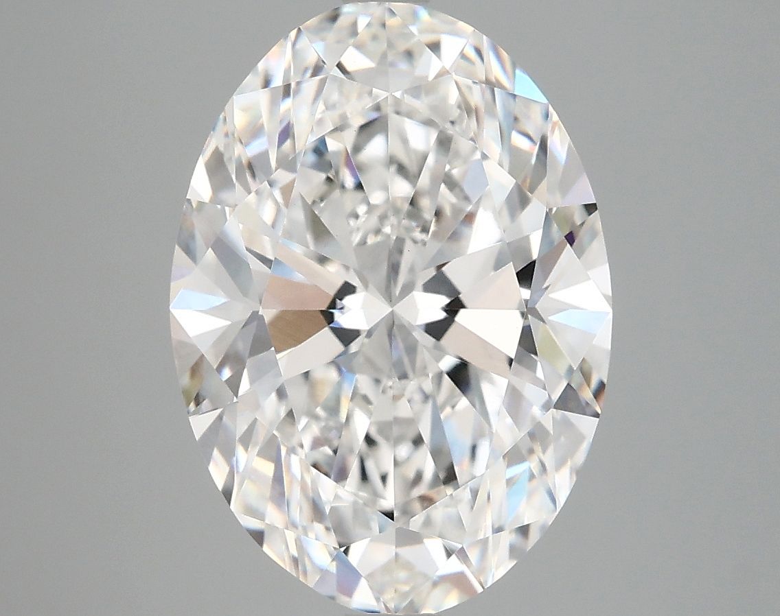 5.04 ct. oval Lab Grown Diamond front image