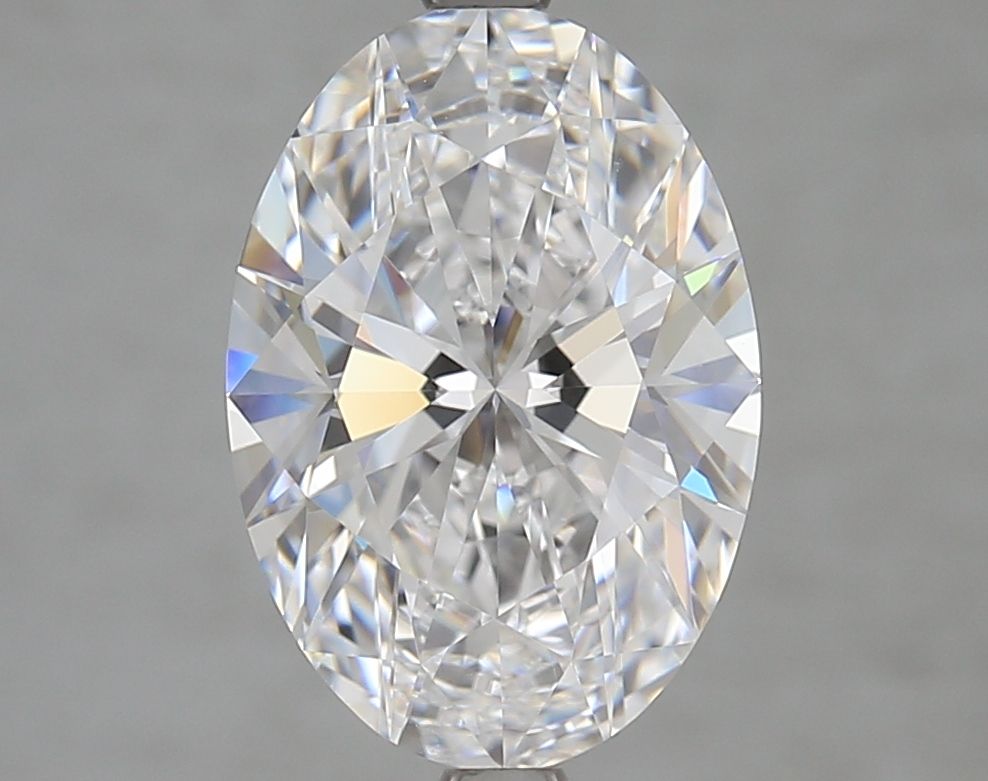 3.66 ct. oval Lab Grown Diamond front image