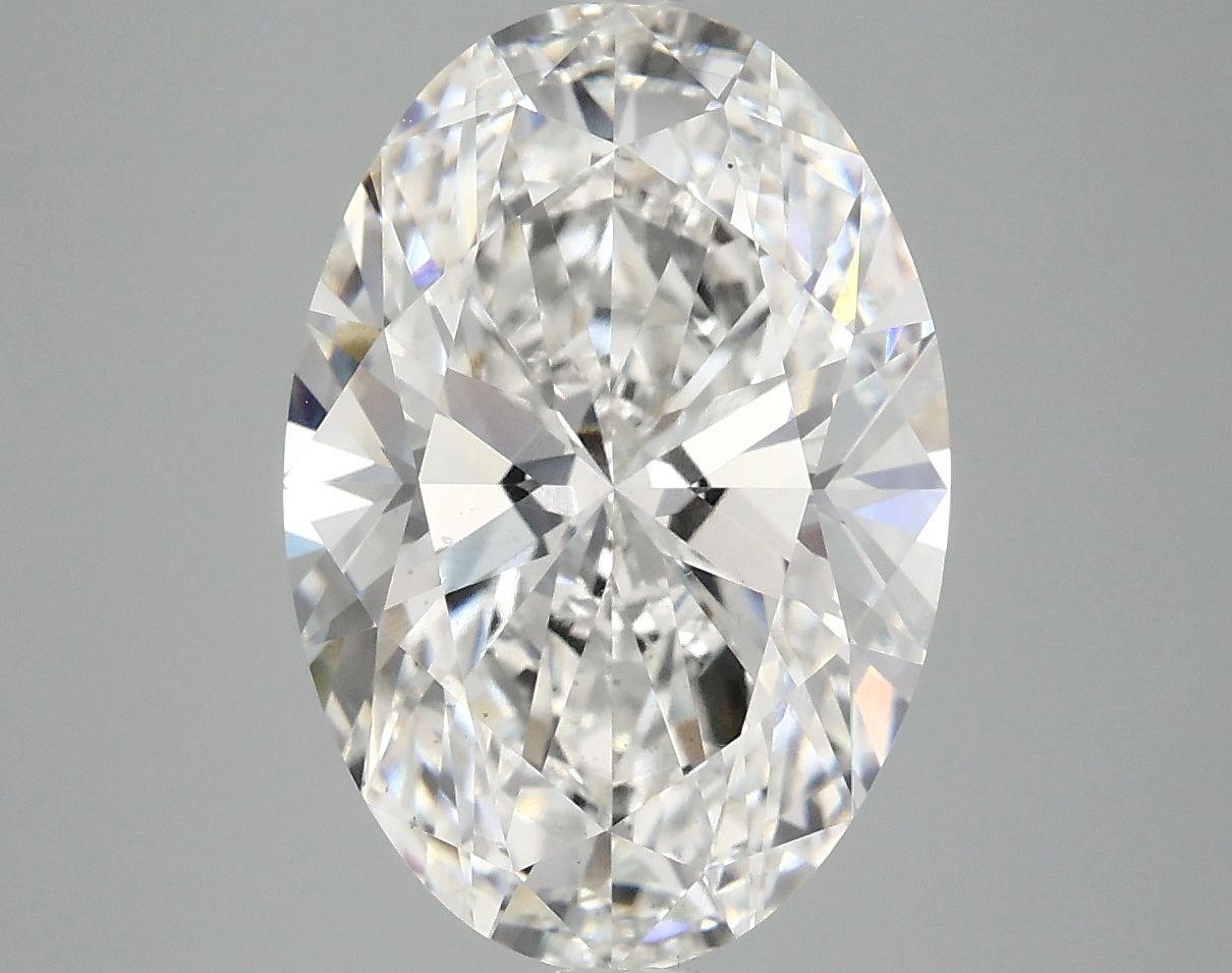 5.09 ct. oval Lab Grown Diamond front image