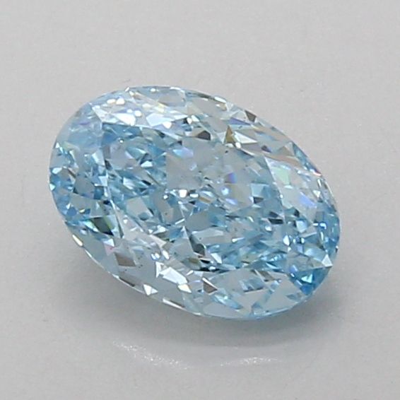1.0 CT Fancy Vivid Blue OVAL