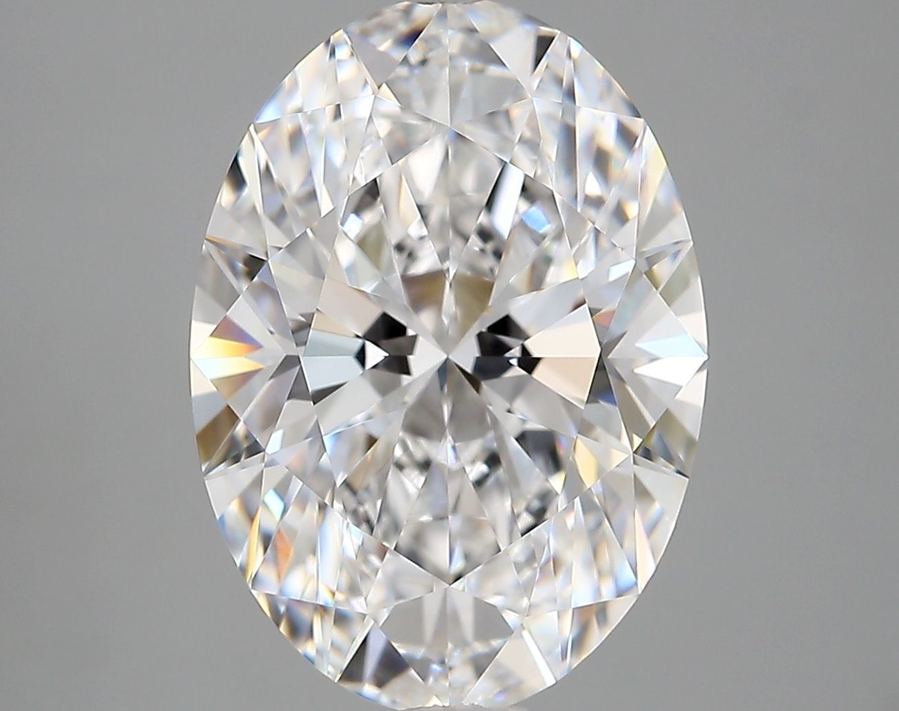 5.22 ct. oval Lab Grown Diamond front image