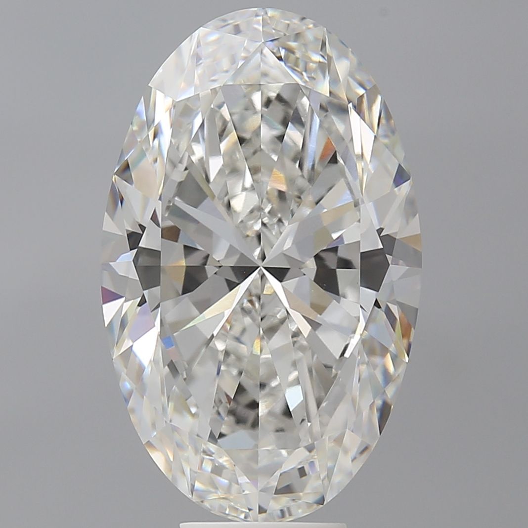 9.52 ct. oval Lab Grown Diamond front image
