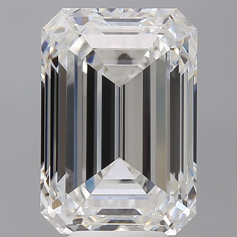 7.53 ct. emerald Lab Grown Diamond front image