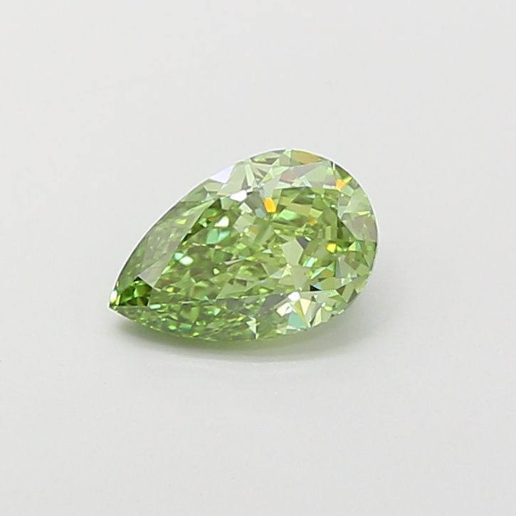 1.09 CT Fancy Vivid Green PEAR