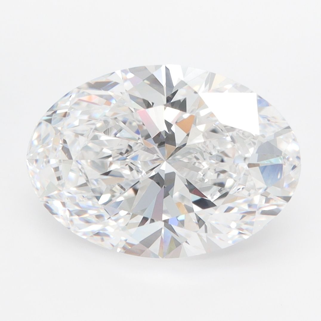 4.05 ct. oval Lab Grown Diamond front image
