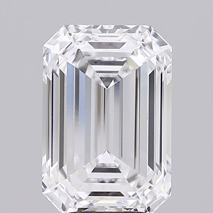 3.63 ct. emerald Lab Grown Diamond front image