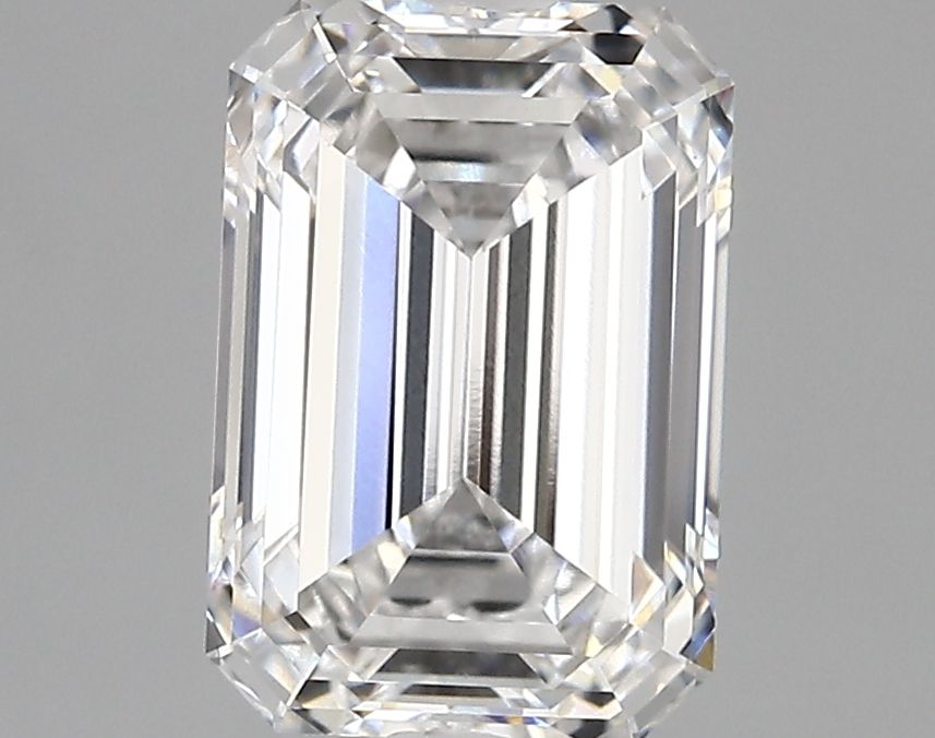 Diamant Émeraude 2.82 ct - Couleur E - Pureté VS1