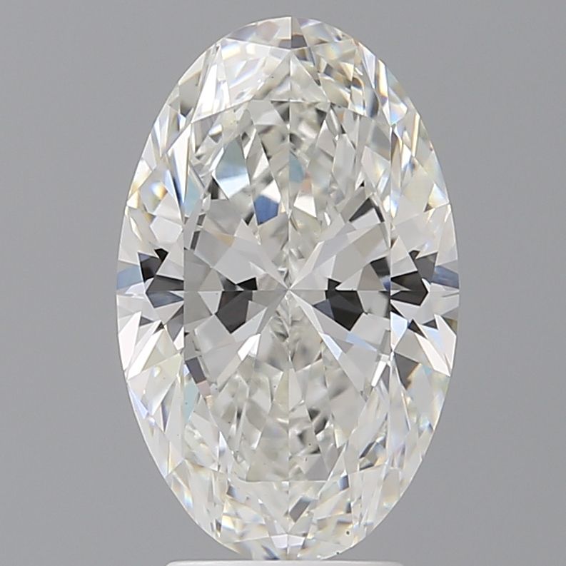 4.03 ct. oval Lab Grown Diamond front image
