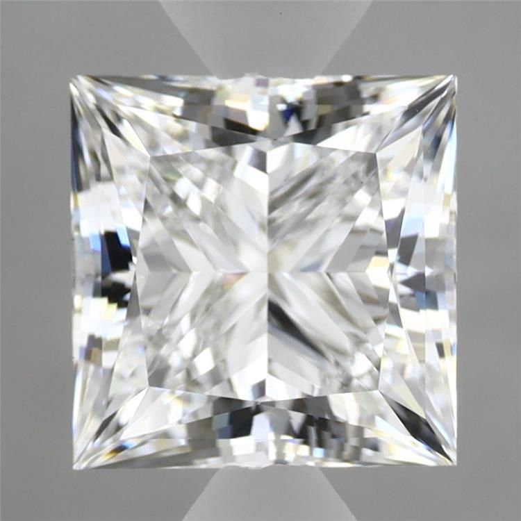 2.82 ct. princess Lab Grown Diamond front image