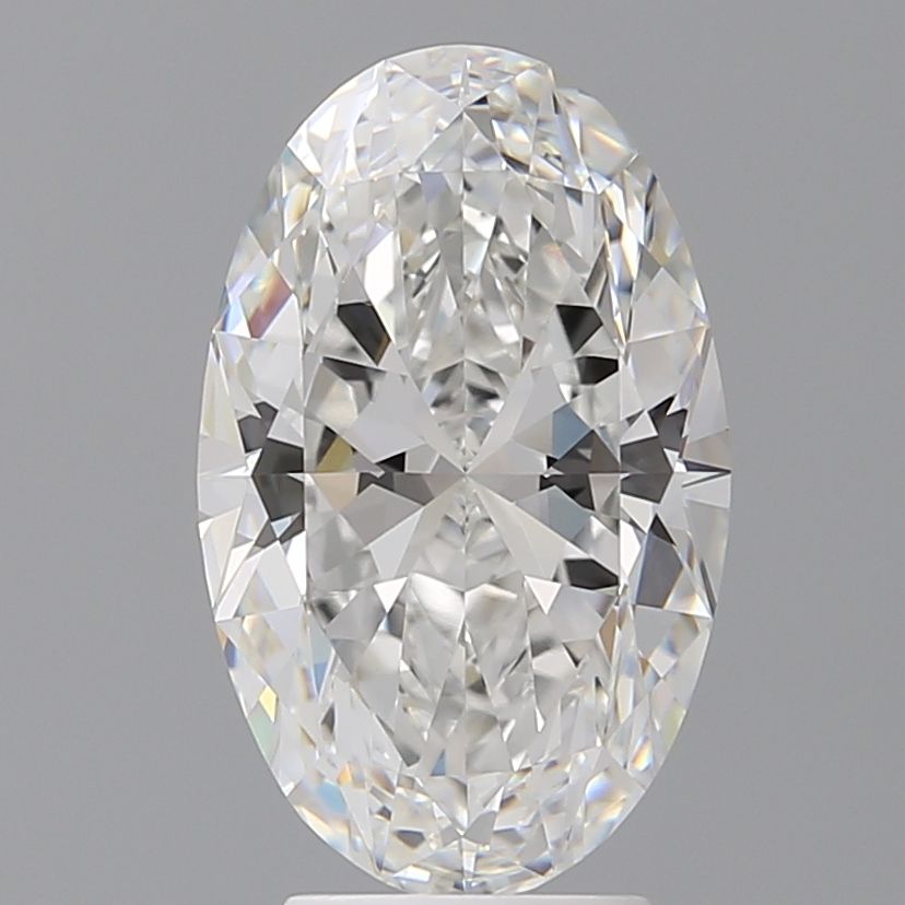 4.10 ct. oval Lab Grown Diamond front image