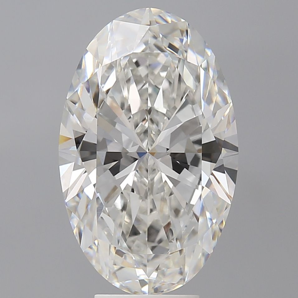 6.60 ct. oval Lab Grown Diamond front image