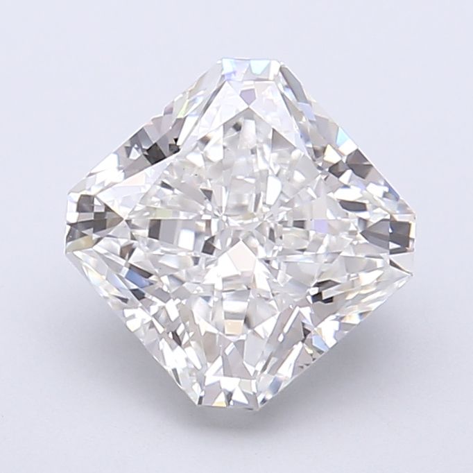 2.54 ct lab-grown Square radiant Diamond