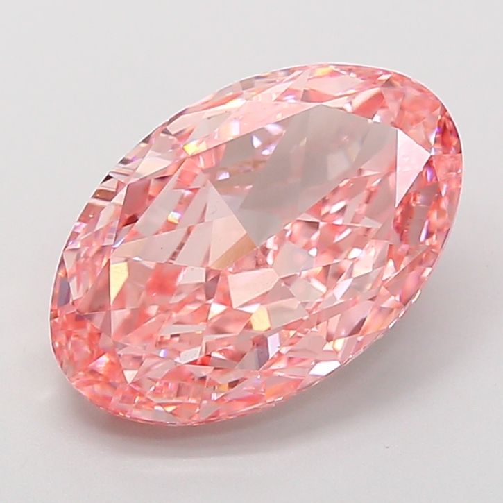 5.01 ct. oval Lab Grown Diamond front image