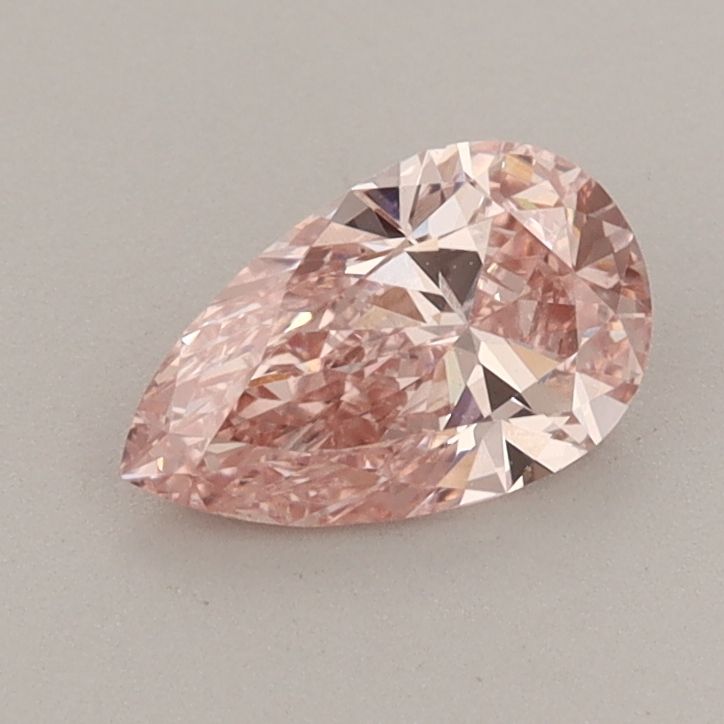 0.67 CT Fancy Vivid Pink PEAR