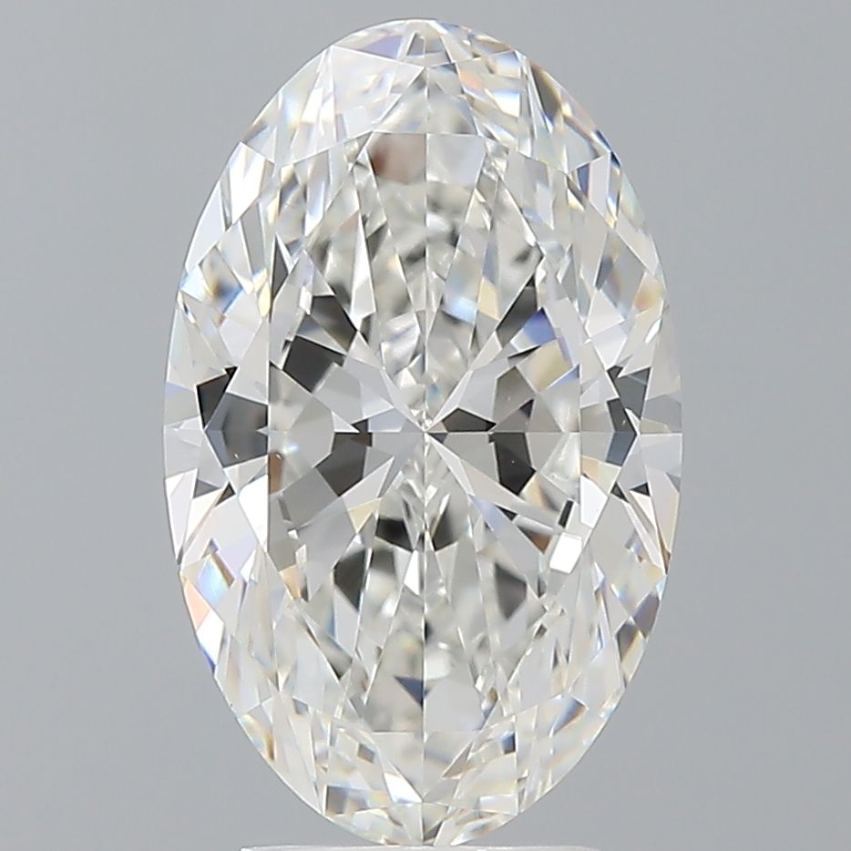 4.07 ct. oval Lab Grown Diamond front image