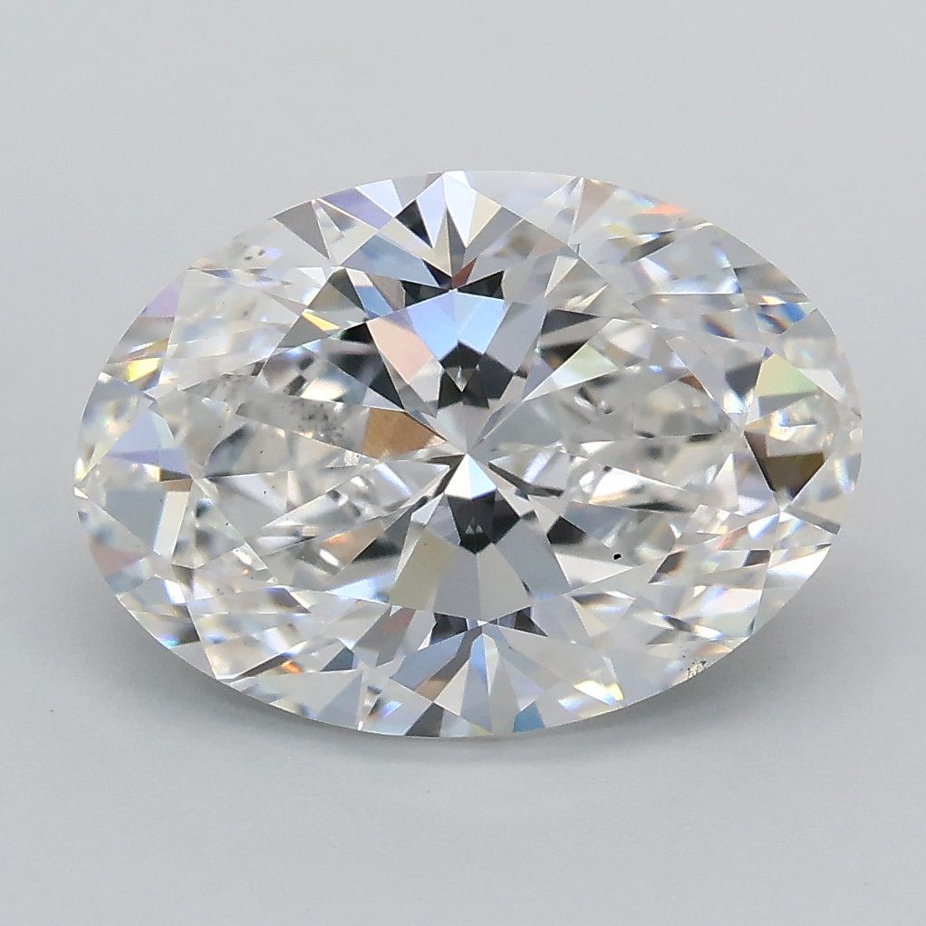 3.02 ct. oval Lab Grown Diamond front image