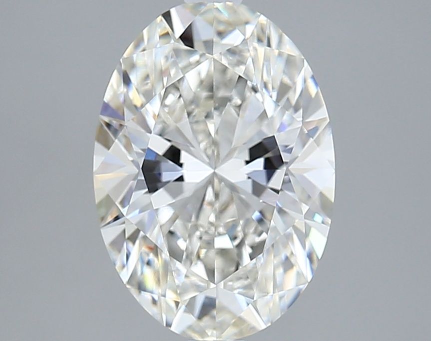 2.84 ct. oval Lab Grown Diamond front image