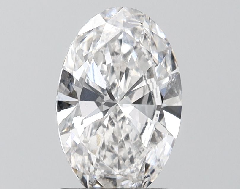 1.38 ct. oval Lab Grown Diamond front image