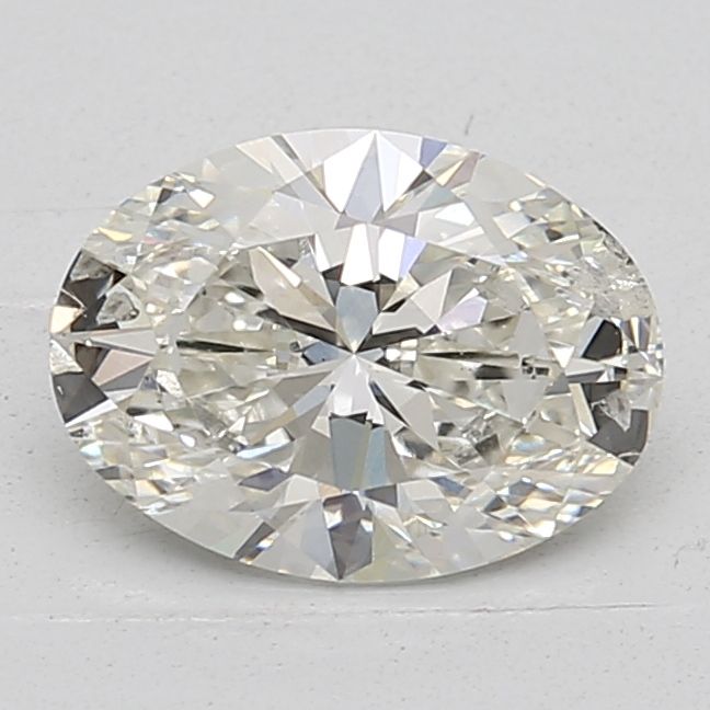 2.01 ct. oval Lab Grown Diamond front image