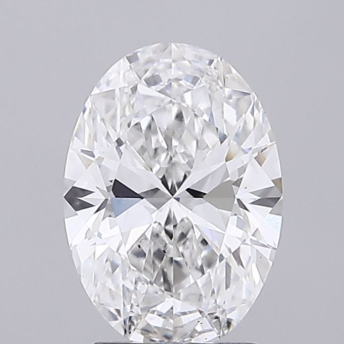 2.18 ct. oval Lab Grown Diamond front image