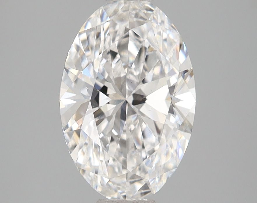 1.58 ct. oval Lab Grown Diamond front image